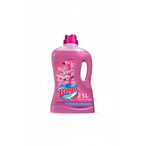 Bingo Fresh Yüzey Temizleyici Pembe Düşler 2,5L