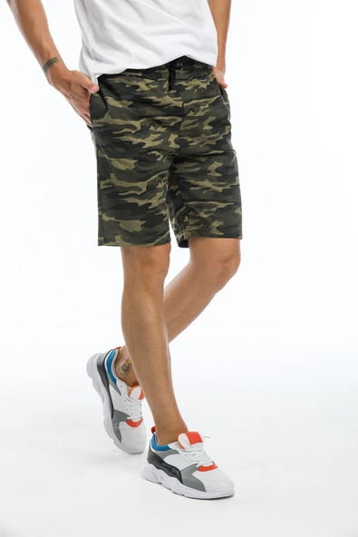 Süperlife Erkek Regular Fit Orta Boy Brooklyn Baskılı Şort SPR22SR208 - 7