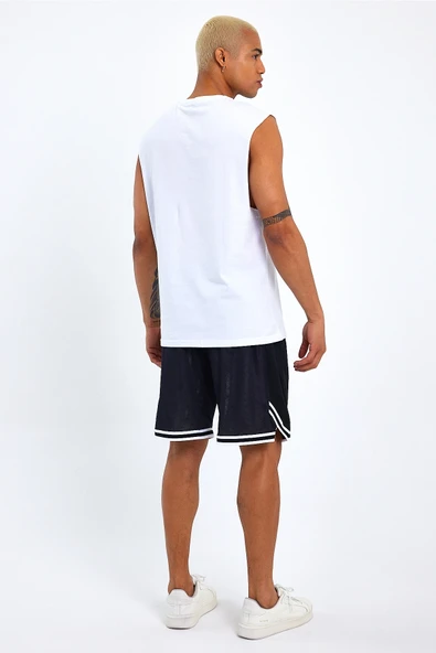 Süperlife Erkek Bisiklet Yaka Regular Fit N Baskılı Tişört SPR22TS117 - 6