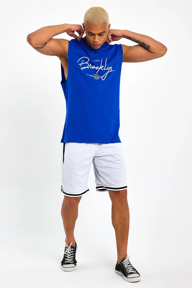 Süperlife Erkek Kapşonlu Regular Fit Tişört SPR22TS118 - 11