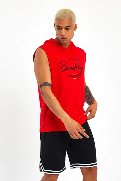 Süperlife Erkek Kapşonlu Regular Fit Tişört SPR22TS118 - 3