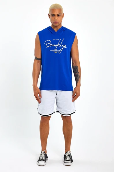 Süperlife Erkek Kapşonlu Regular Fit Tişört SPR22TS118 - 7