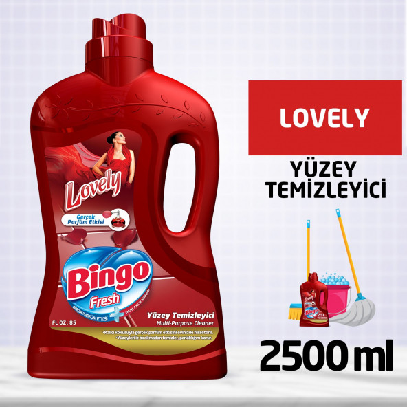 Bingo Yüzey Temizleyici 2.5L Fresh Lovely