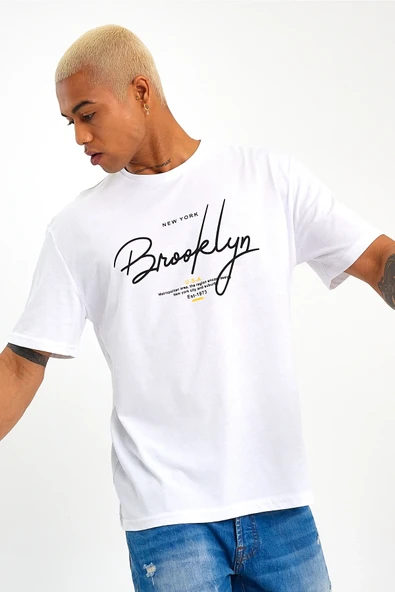 Süperlife Erkek Bisiklet Yaka Standart &Regular Fit Tişort SPR22TS110 - 4