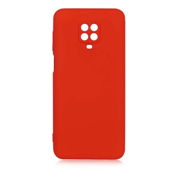 Xiaomi Redmi Note 9 Pro Kılıf Zore Mara Lansman Kapak Kılıf  Kırmızı