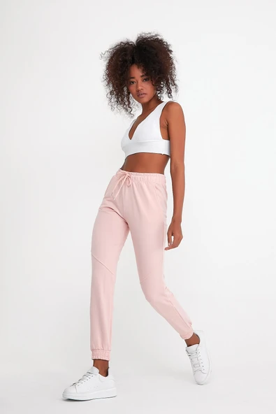 Süperlife Kadın Regular Fit İnce Eşofman Altı SPR22BE158 - 2