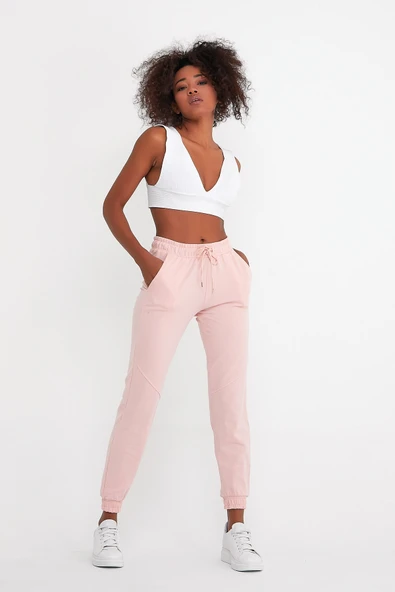 Süperlife Kadın Regular Fit İnce Eşofman Altı SPR22BE158 ürün görseli