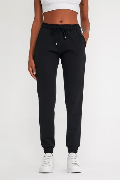 Süperlife Kadın Regular Fit İnce Eşofman Altı SPR22BE158 - Resim 8