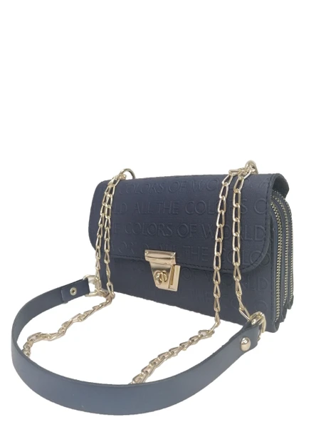 Liva 815 Fermuarlı Toka Kilitli Kadın El Omuz Çapraz Çanta - Resim 4