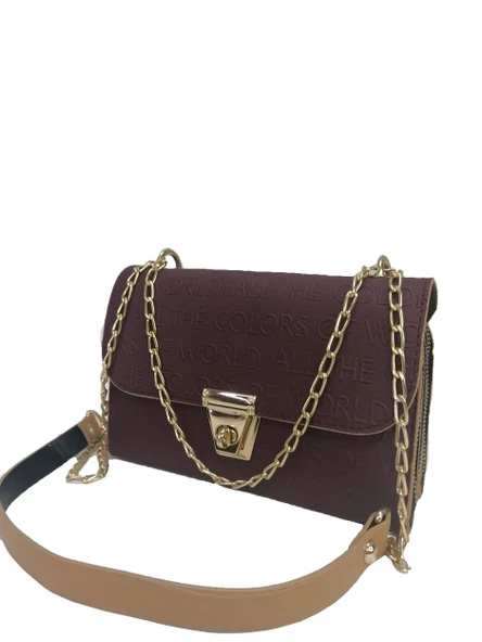 Liva 815 Fermuarlı Toka Kilitli Kadın El Omuz Çapraz Çanta - Resim 2