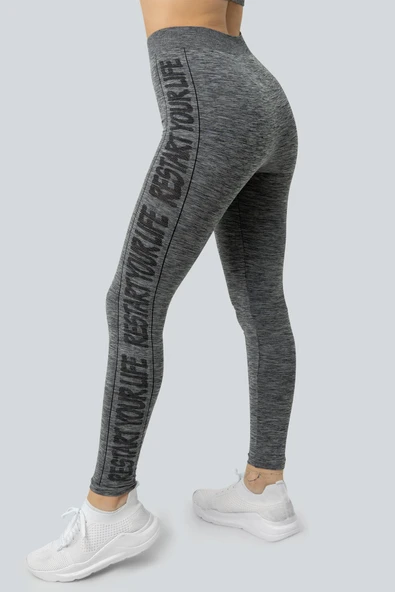 MioFit Baskılı Rahat Uzun Kadın Tayt - Resim 11