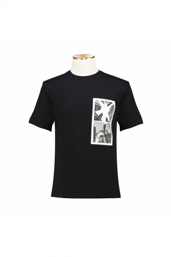 Sarar Interview O Yaka Siyah T-shirt - 8