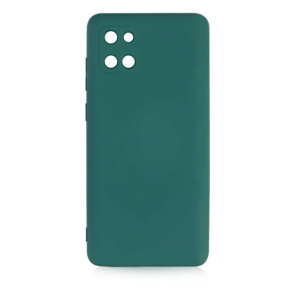 Samsung Galaxy A81 (Note 10 Lite) Kılıf Zore Mara Lansman Kapak Kılıf  Koyu Yeşil
