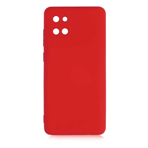Samsung Galaxy A81 (Note 10 Lite) Kılıf Zore Mara Lansman Kapak Kılıf  Kırmızı