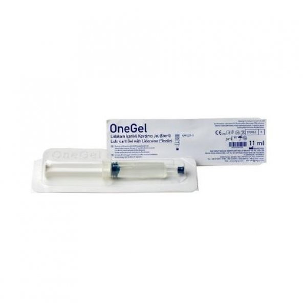 Onegel Cathejell Steril Kaydırıcı Katater Jeli 11 ml 10 Adet - 3