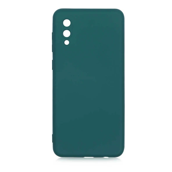 Samsung Galaxy A02 Kılıf Zore Mara Lansman Kapak Kılıf  Koyu Yeşil