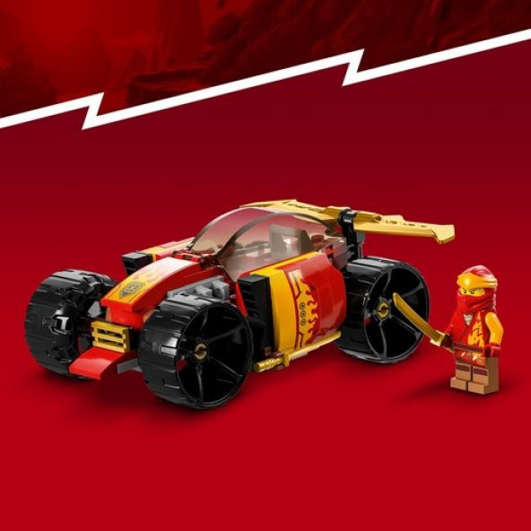 LEGO® Nınjago Kai’nin Ninja Yarış Arabası Evo 71780 - 6 Yaş ve Üzeri Çocuklar Için Araba ve Kai Minifigürü Içeren Yaratıcı Oyuncak Yapım Seti (94 Parça) - Resim 6