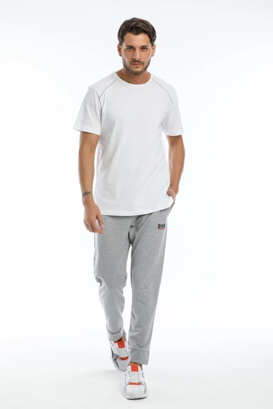 Süperlife Erkek Regular Fit Brooklyn K.Nakışlı İnce Eşofman Altı SPR151 - 2