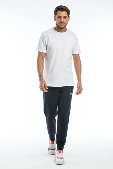 Süperlife Erkek Regular Fit Brooklyn K.Nakışlı İnce Eşofman Altı SPR151 - 3