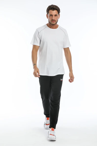 Süperlife Erkek Regular Fit Brooklyn K.Nakışlı İnce Eşofman Altı SPR151