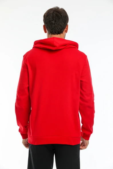 Süperlife Erkek Kapşonlu Slim Fit Brooklyn Basklı İnce Sweatshirt SPR22SW103 - 11