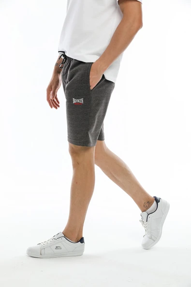 Süperlife Erkek Regular Fit Nakışlı Brooklyn Şort SPR21Y57 - Resim 5