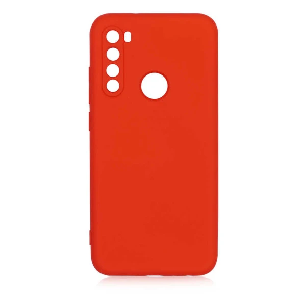 Xiaomi Redmi Note 8 Kılıf Zore Mara Lansman Kapak Kılıf  Kırmızı
