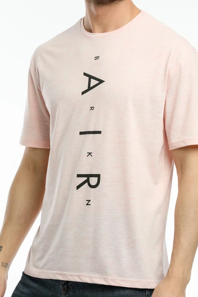 Süperlife Erkek Bisiklet Yaka Standart &Regular Fit  Aır Baskılı Tişort SPR21Y28 - 7