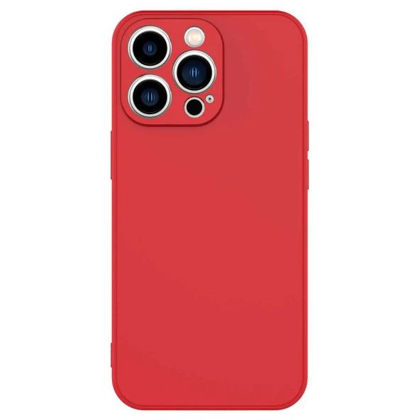 Apple iPhone 13 Pro Max Kılıf Zore Mara Lansman Kapak Kılıf  Kırmızı
