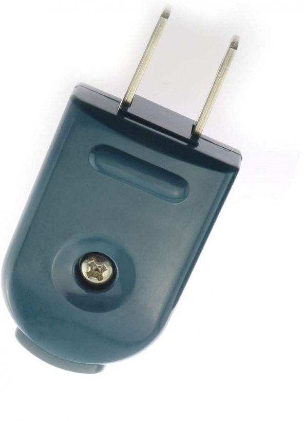 Erkek Konnektör 90 Derece Sağ Açı Dönebilen Fiş 2P 2W 10A/250V - 2