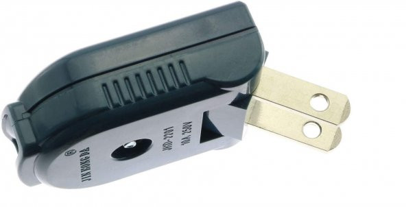 Erkek Konnektör 90 Derece Sağ Açı Dönebilen Fiş 2P 2W 10A/250V - 4