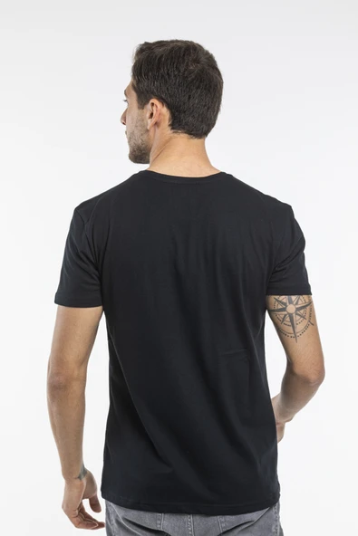 Süperlife Erkek Bisiklet yaka Brooklyn City Baskılı Tişort SPR 253 - 4