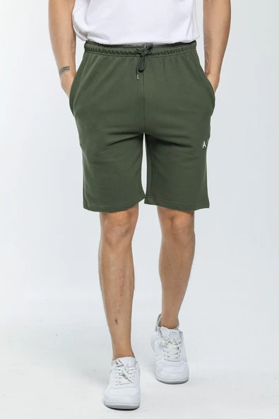 Süperlife Erkek Dar Kalıp Air Baskılı Şort SPR21Y52 - 3