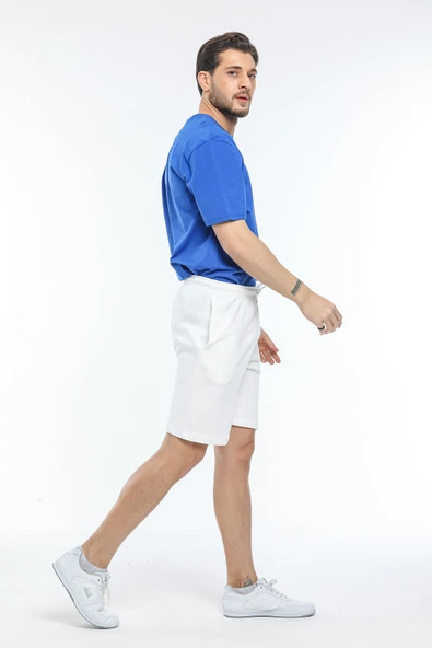 Süperlife Erkek Dar Kalıp Air Baskılı Şort SPR21Y52 - 11