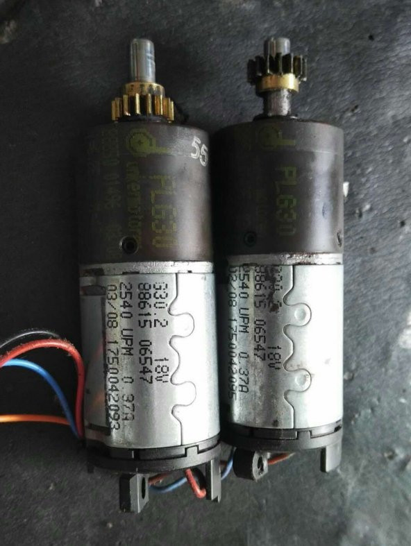 Yenilenmiş PLG30 Dunker Motoren DC 18V 700 RPM (Çap 30mm) Redüktörlü Motor - 6