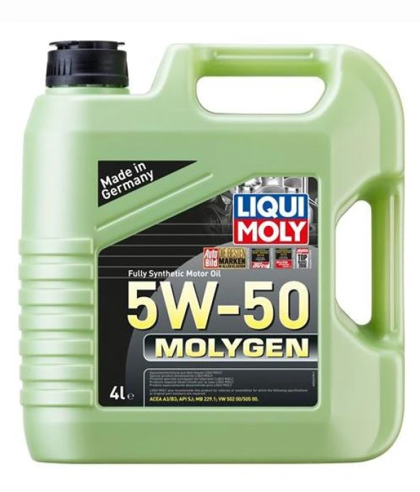 Liqui Moly Molygen New Generation 5W-50 Motor Yağı 4 Litre