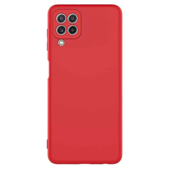 Samsung Galaxy A22 4G Kılıf Zore Mara Lansman Kapak Kılıf  Kırmızı