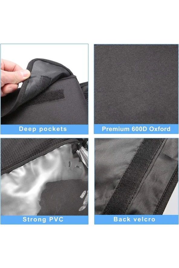 Araç Içi Bagaj Eşya Düzenleyici 8 Cepli Bagaj Çantası - Resim 4