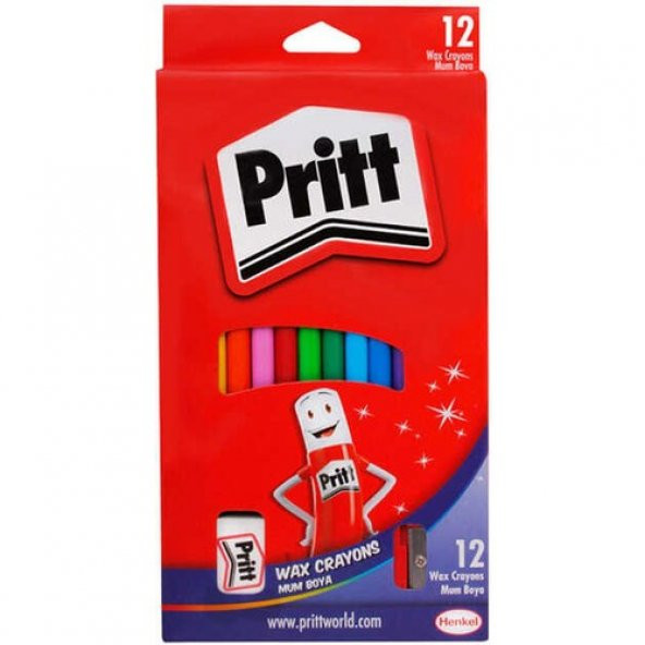 Pritt Pastel Boya Silinebilir 12li 1433960