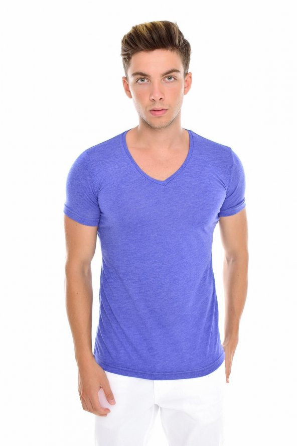 SPR 246 V Yaka Erkek Tshırt - 3