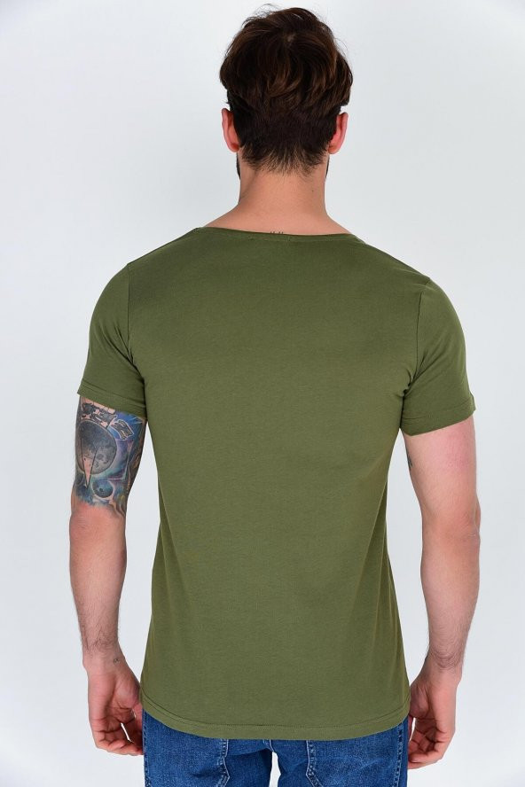 SPR 246 V Yaka Erkek Tshırt - 12