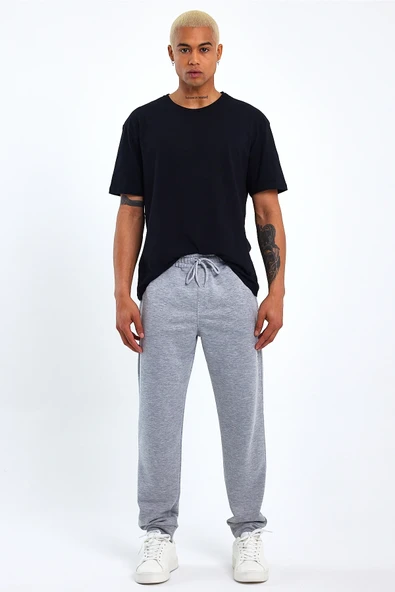 Süperlife Erkek Regular Fit Broklyn Baskılı İnce Eşofman Altı SPR 203 - 9