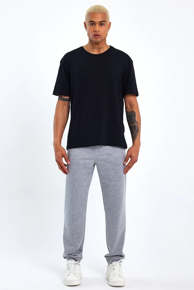 Süperlife Erkek Regular Fit Broklyn Baskılı İnce Eşofman Altı SPR 203 - 7