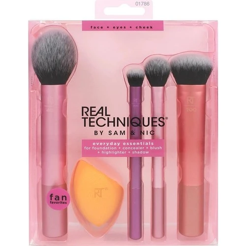 Real Techniques Everyday Essentials Makyaj Fırça Seti