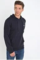 Süperlife Kapşonlu Uzun Kollu Baskılı Dar Kalıp İnce Erkek Sweatshirt 2019K26 - 9