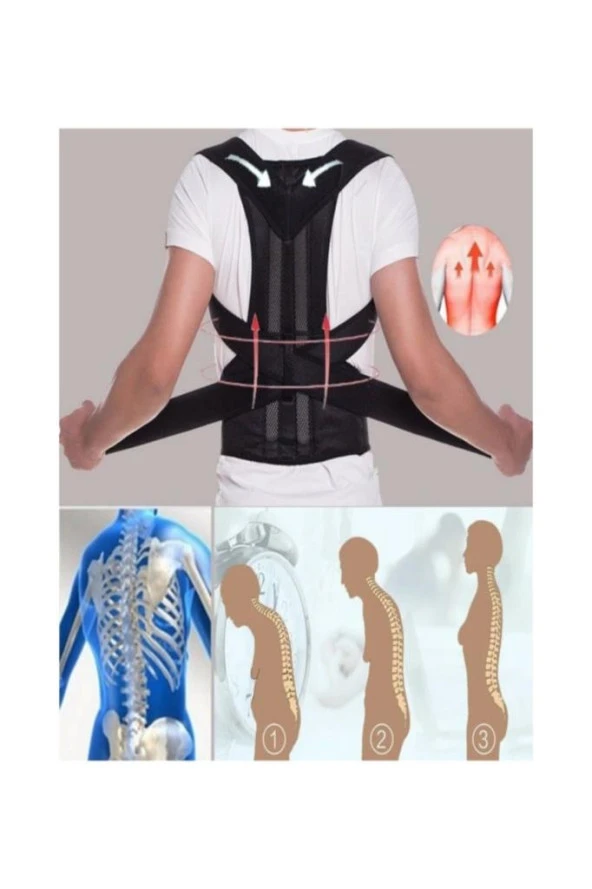 Balenli Bel Ve Sırt Korsesi Sporcu Korsesi Korsesi - Resim 3
