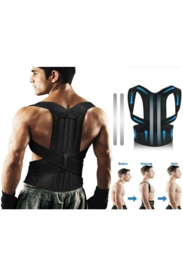 Balenli Bel Ve Sırt Korsesi Sporcu Korsesi Destek Korsesi - Resim 2