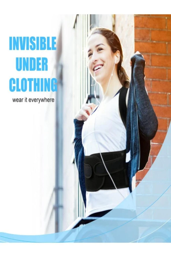 Duruş Bozukluğu Için Korse Medikal Bel Korsesi Sırt Düzleştirici - Resim 4