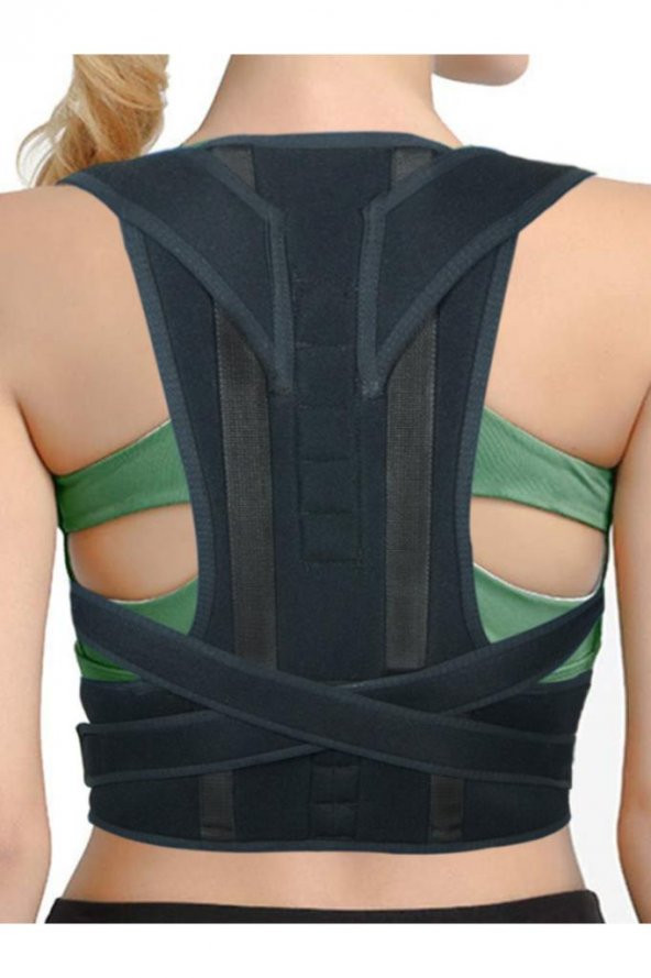 Balenli Ve Manyetik Dik Duruş Korsesi Kamburluk Önleyici Korse Yeni Tasarım - Resim 2