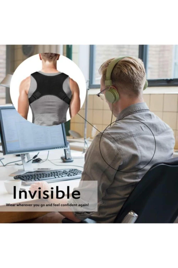 Dik Durmak Ve Yürümek Oturmak Için Korse - Resim 5